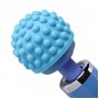 Wand Essentials Blue Massage Bumps Silicone Attachment