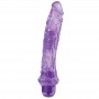 Purple Penis Shaped 9 Inch Vibrator