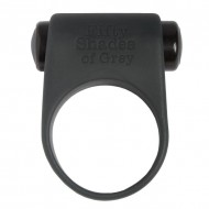 Fifty Shades Of Grey Feel it Baby Vibrating Cock Ring Grey