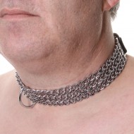 House of Eros Mens Large Chain Collar