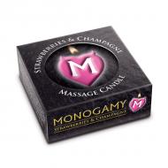 Monogamy Strawberry  and  Champagne Small Intimate Candle 25g