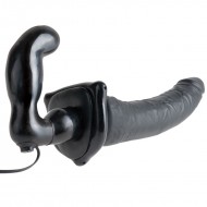 Fetish Fantasy Inflatable Vibrating Strapless Strap On Dildo