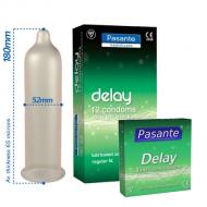 Pasante Delay Condoms 12 Pack