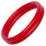 Rocks Off Rudy Ring Tear and Share Cock Ring Red