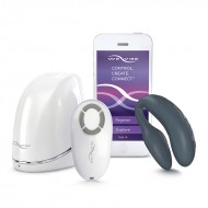 WeVibe 4 Plus Couples Clitoral and GSpot Vibrator Slate