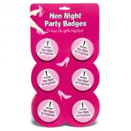 Hen Night Party Badges