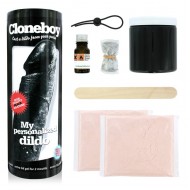 The Cloneboy Cast Your Own Black Dildo kit