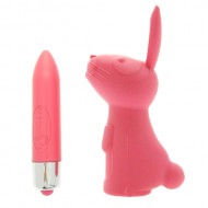 Rocks Off 7 Speed Ramsey Rabbit Bullet Vibrator Pink
